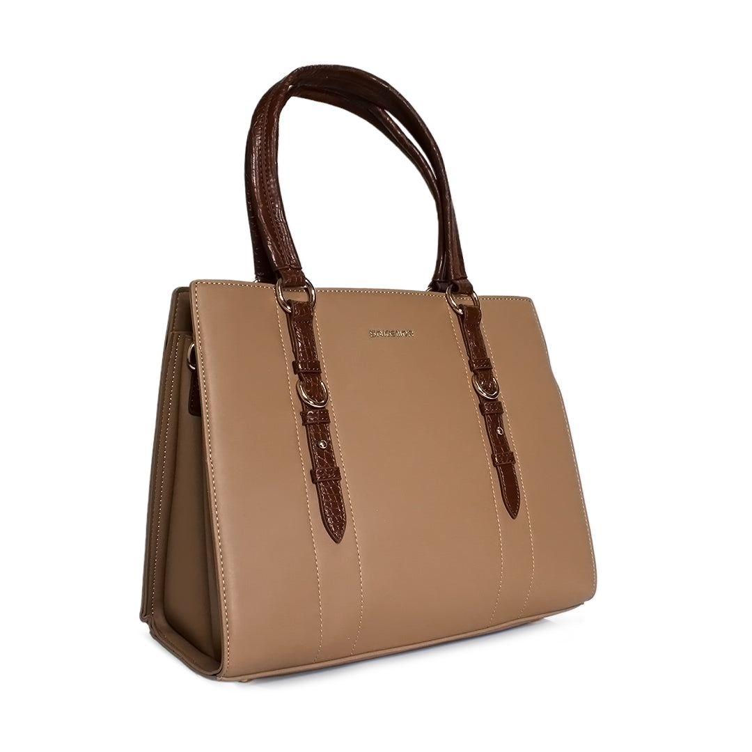 Modila Elegant Structured Leather Handbag – Fashionable & Functional