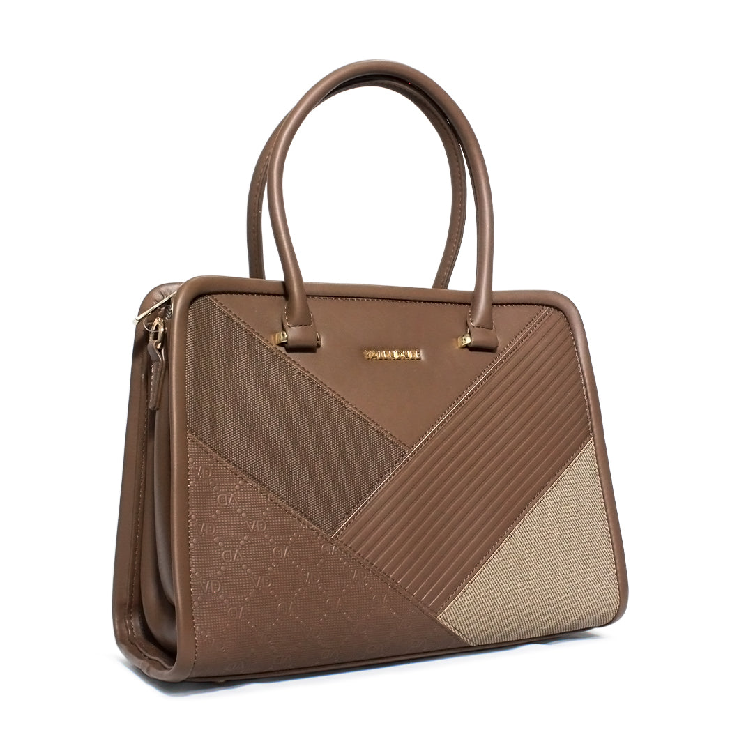 Patchwork Elegance Leather Handbag – Premium Collection