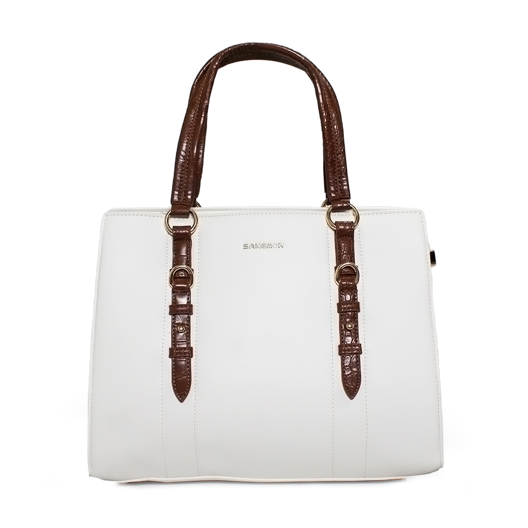 Modila Elegant Structured Leather Handbag – Fashionable & Functional