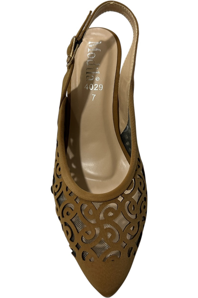 Block heels Sling Back Sandal
