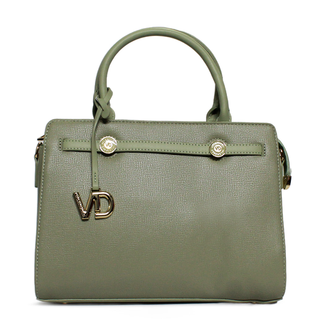 Luxury Charm Tote Handbag with Metal Detailing – Premium Collection