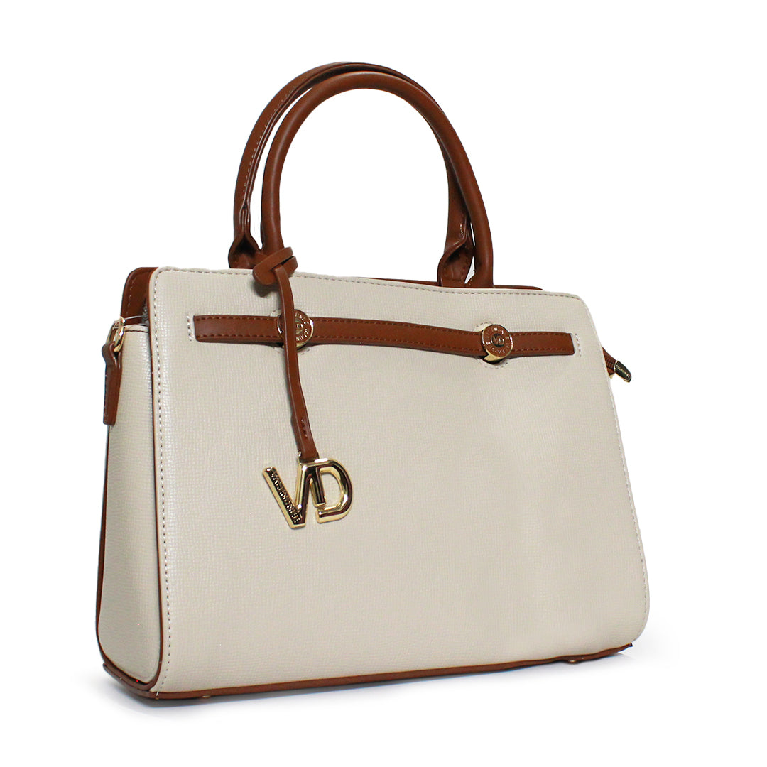 Luxury Charm Tote Handbag with Metal Detailing – Premium Collection