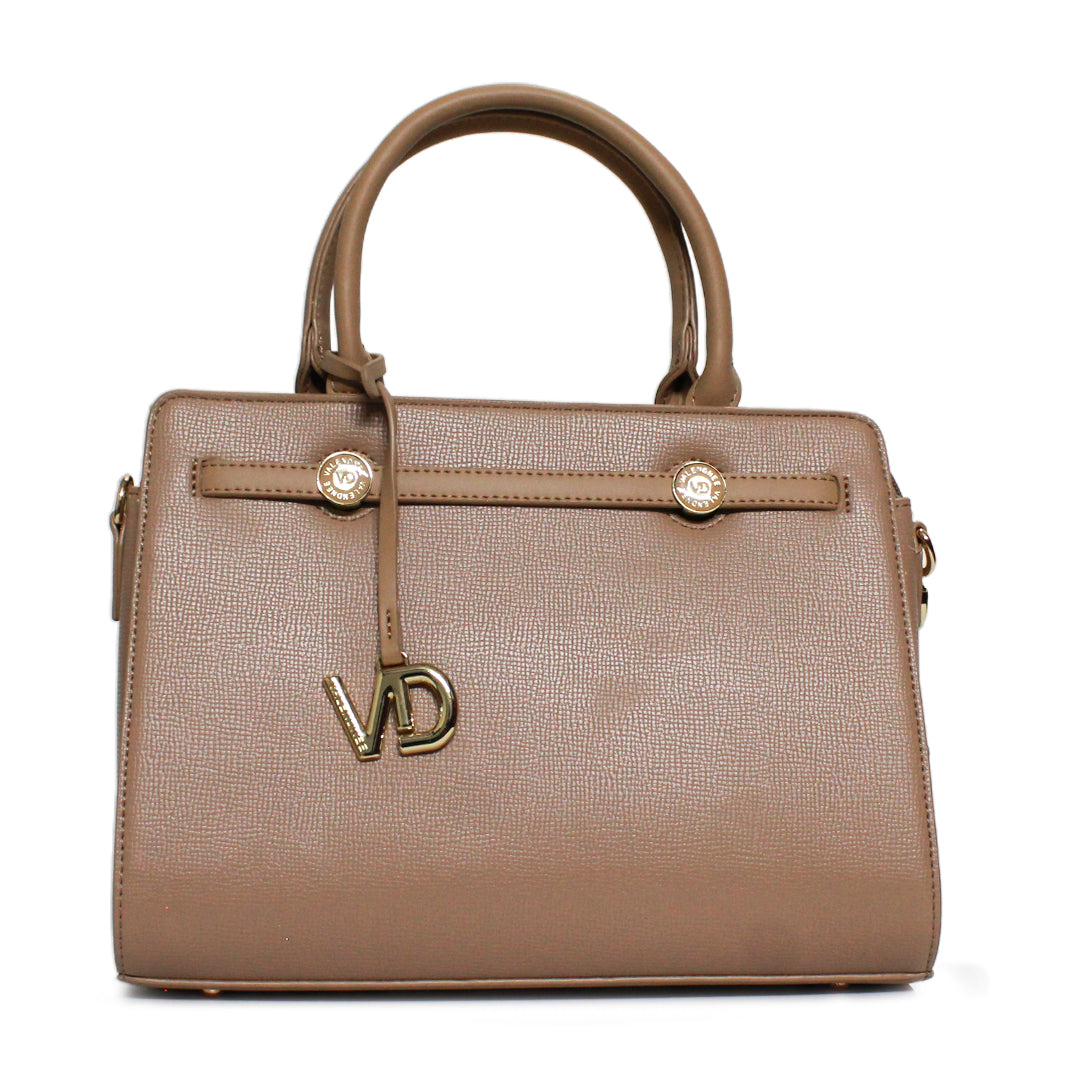 Luxury Charm Tote Handbag with Metal Detailing – Premium Collection