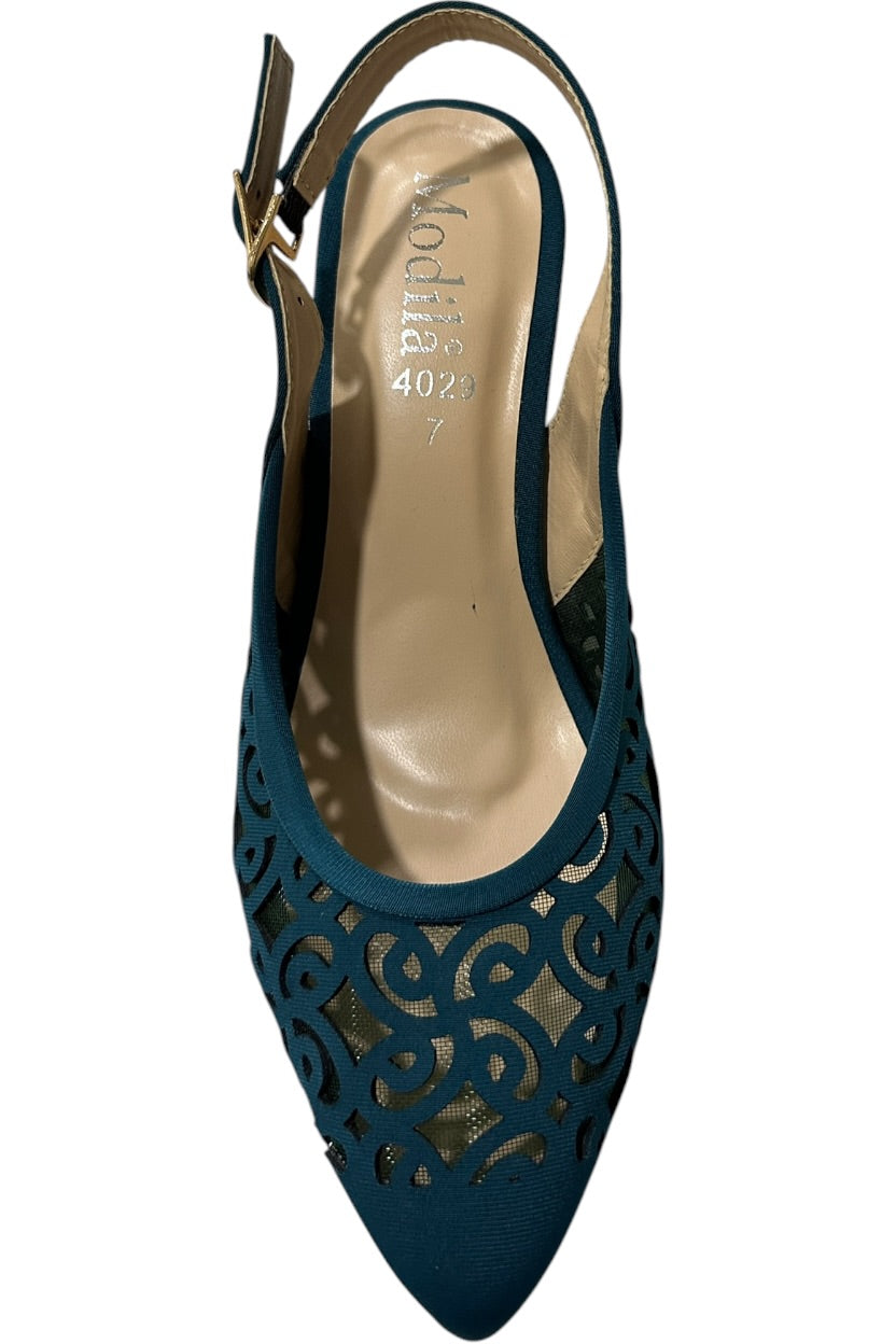 Block heels Sling Back Sandal