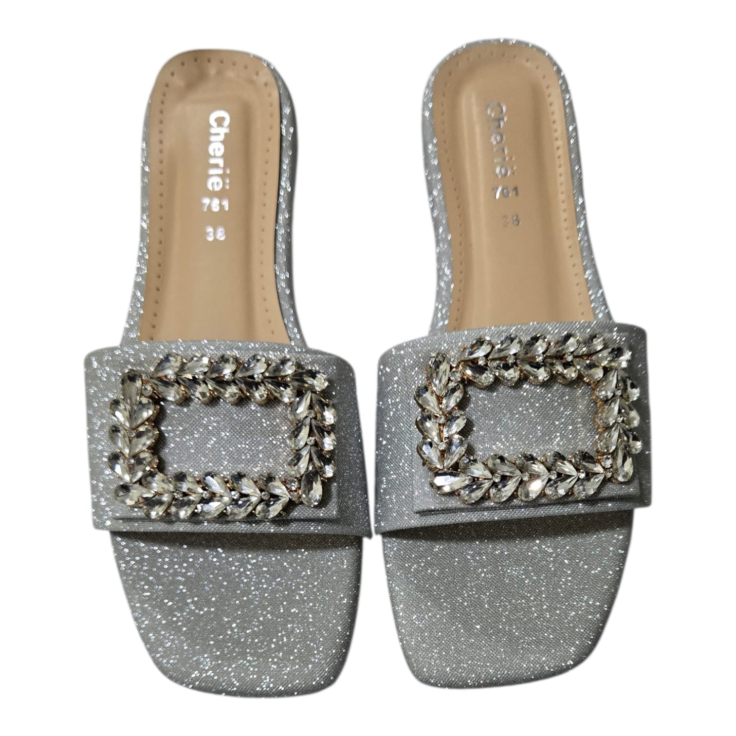 Embellished Flat Sandals