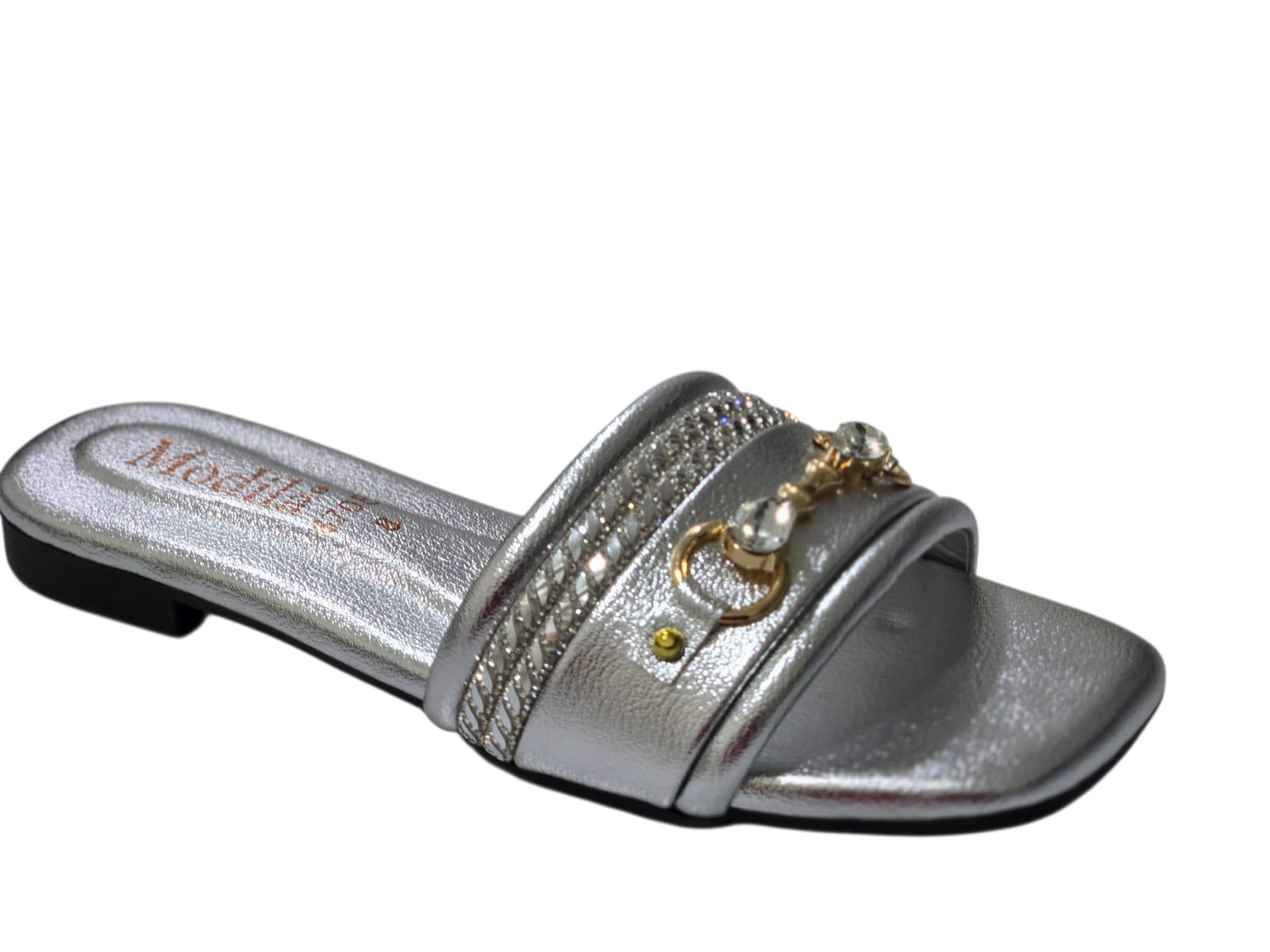 Embellished Flat Sandals