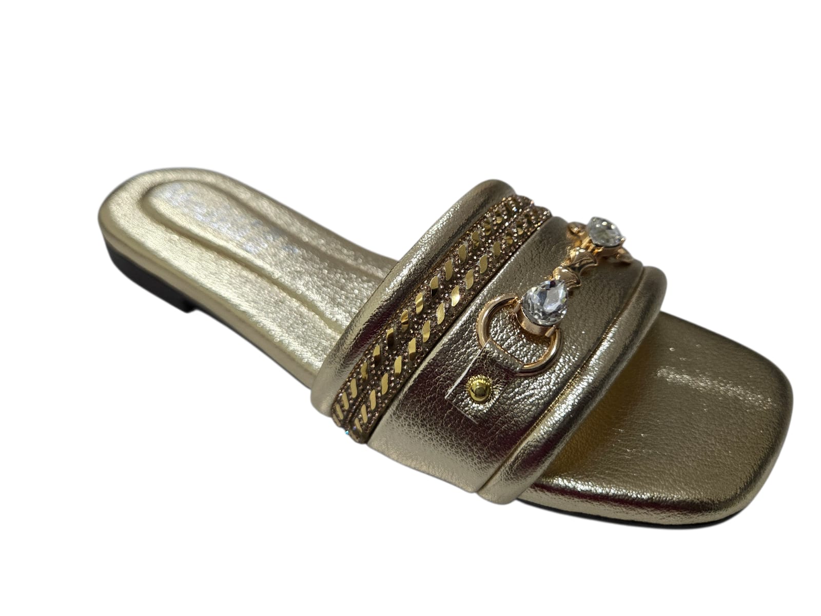 Embellished Flat Sandals