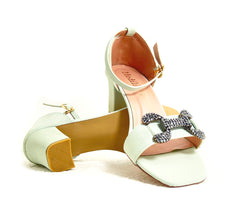 Block Heels Semi Casual Sandal