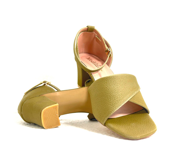 Block Heel Casual Sandals