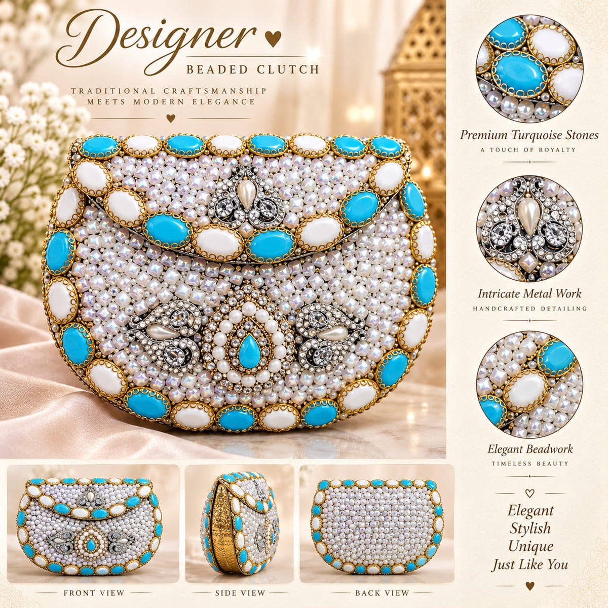Bridal Cluches