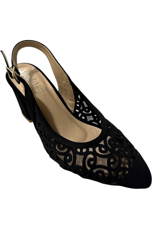 Block heels Sling Back Sandal