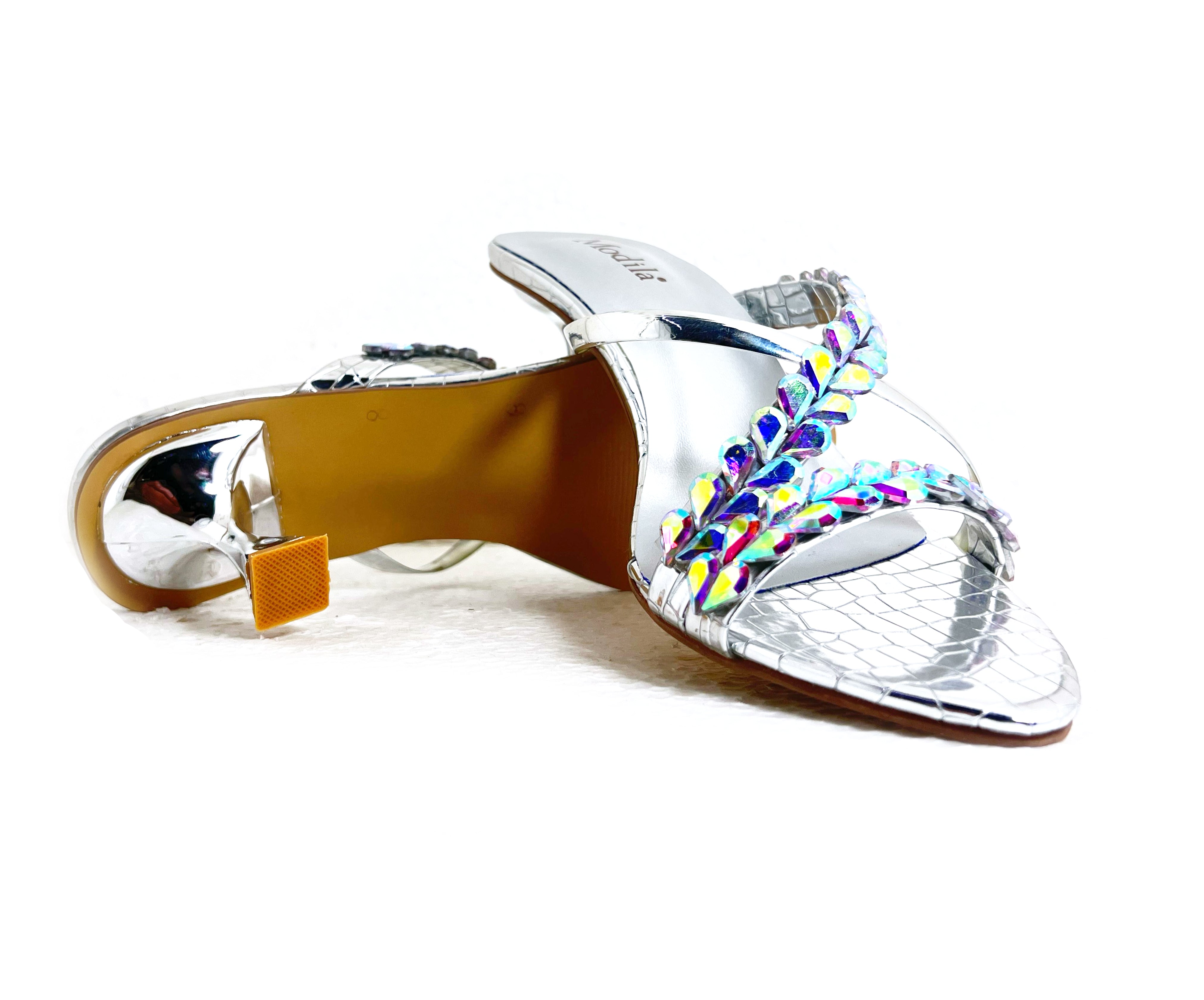 Women’s Fancy Slip-On Heel Sandals