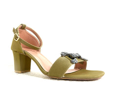 Block Heels Semi Casual Sandal