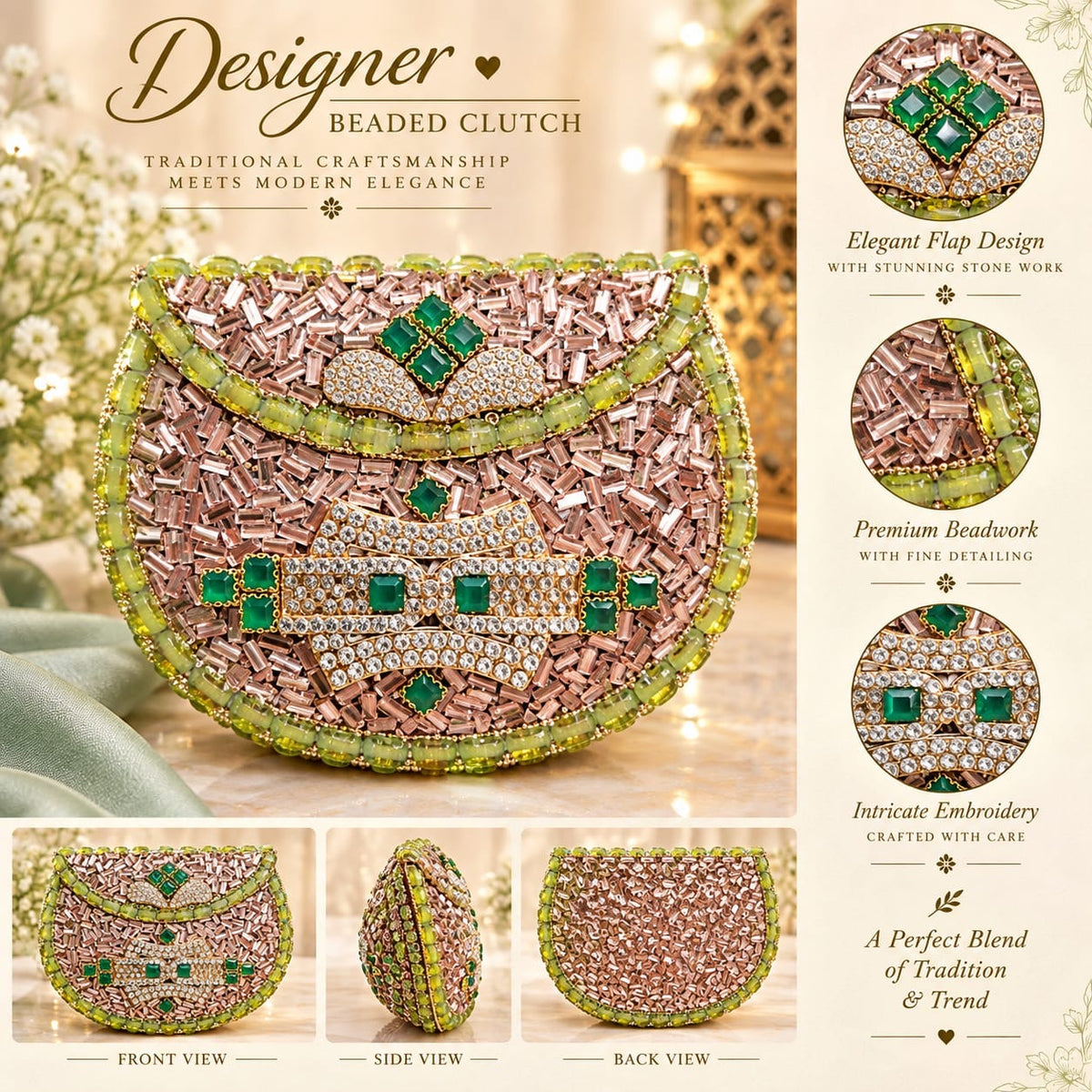 Bridal Cluches