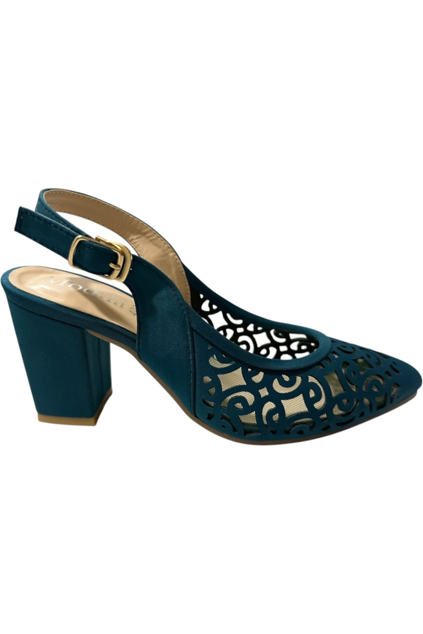 Block heels Sling Back Sandal