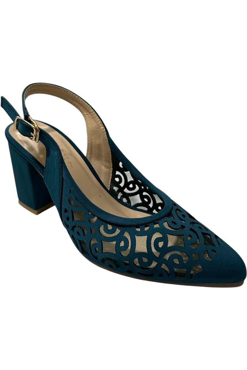 Block heels Sling Back Sandal