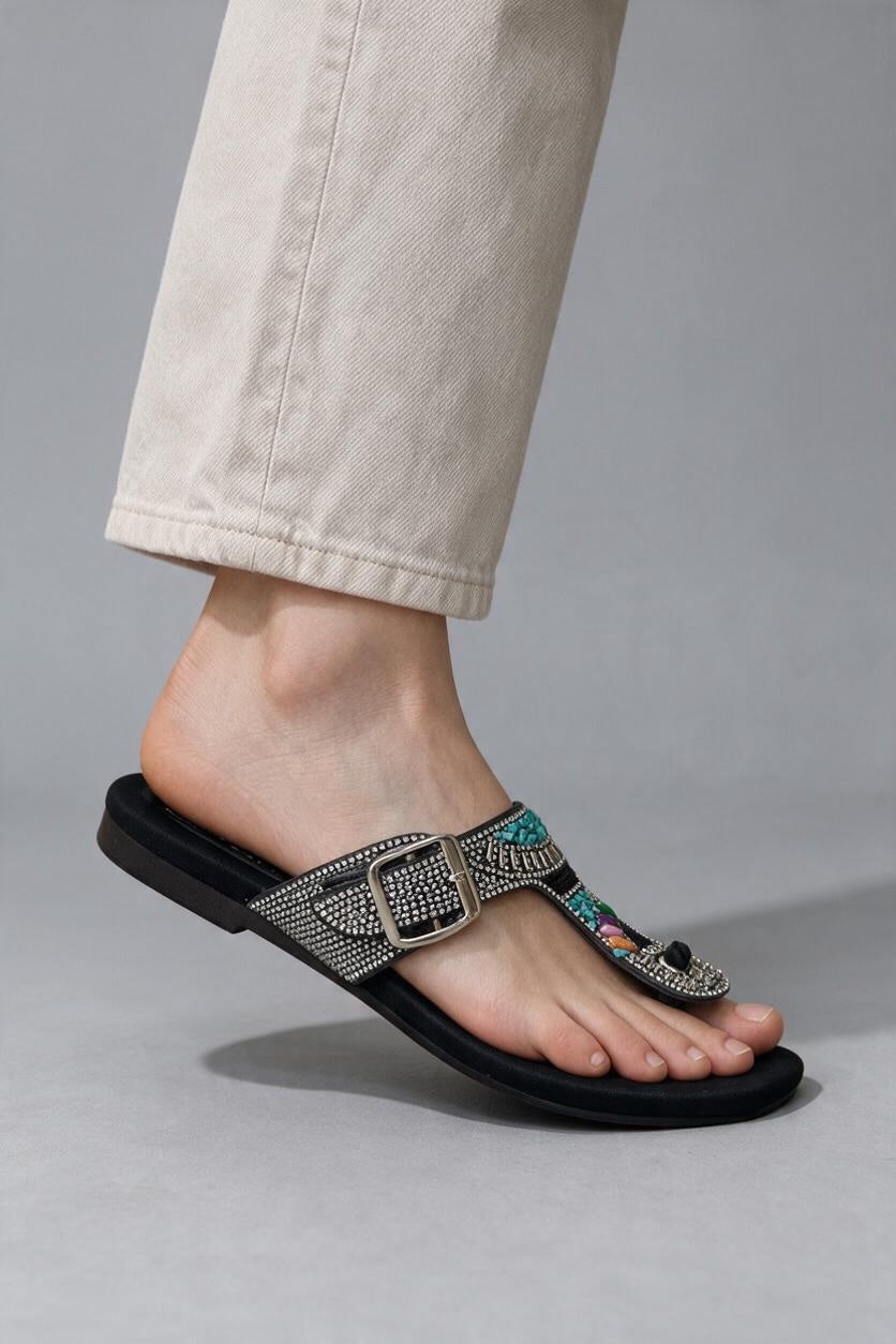 Flat Fancy Sliipers