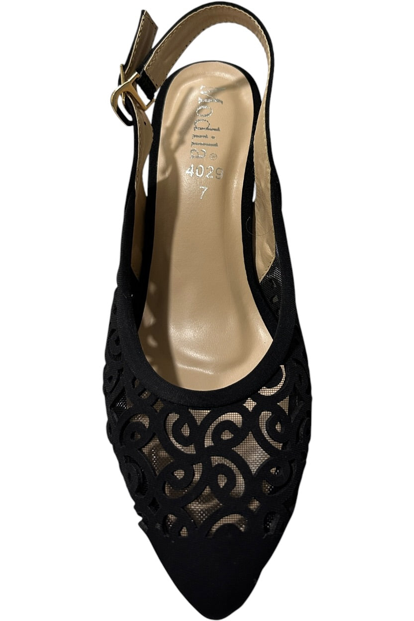 Block heels Sling Back Sandal