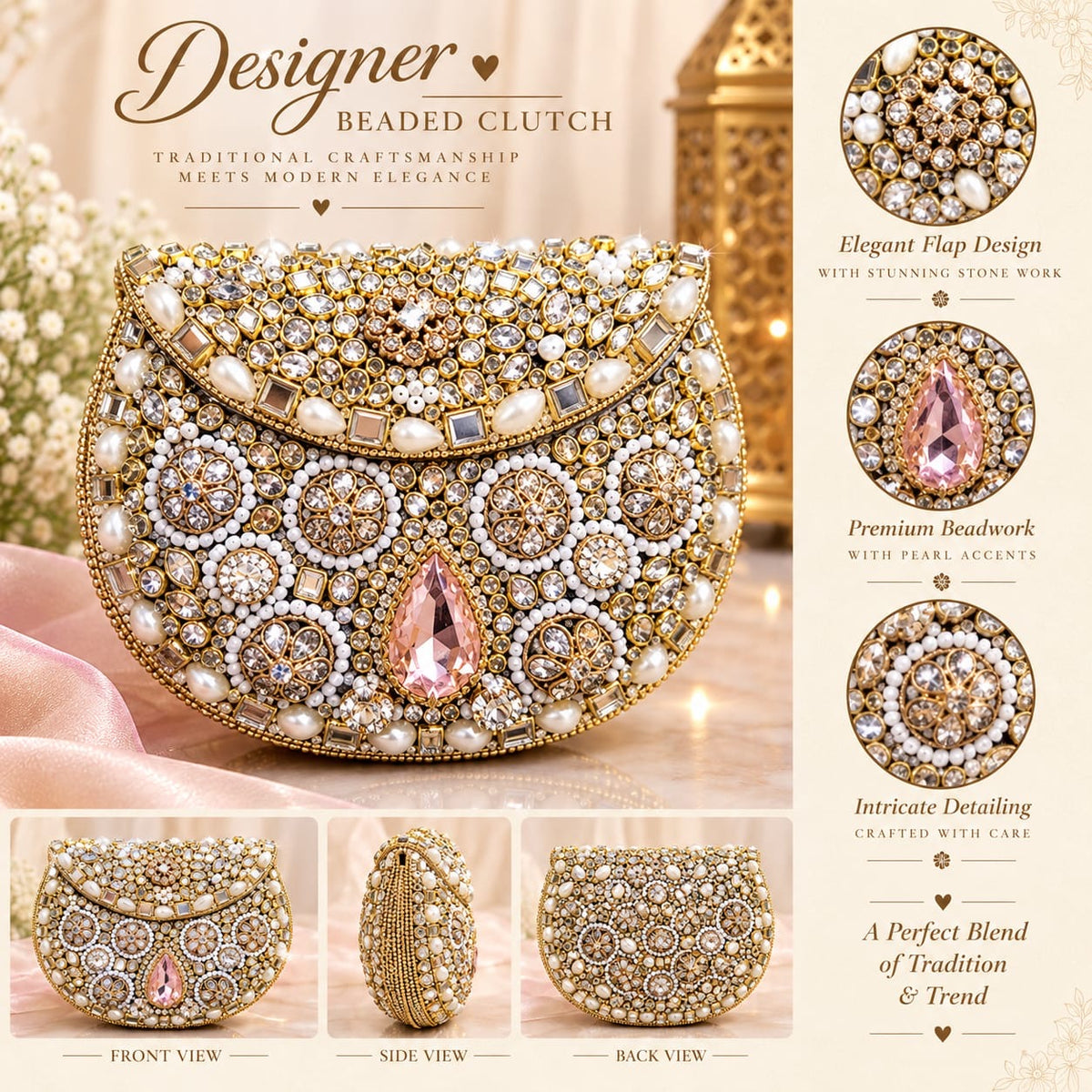 Bridal Cluches