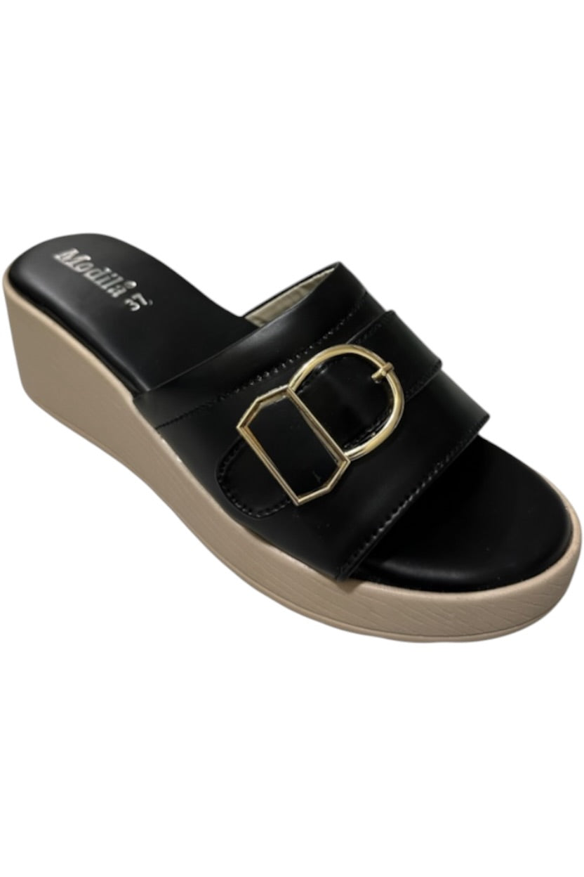 Wedge Sole Medicated Slippers