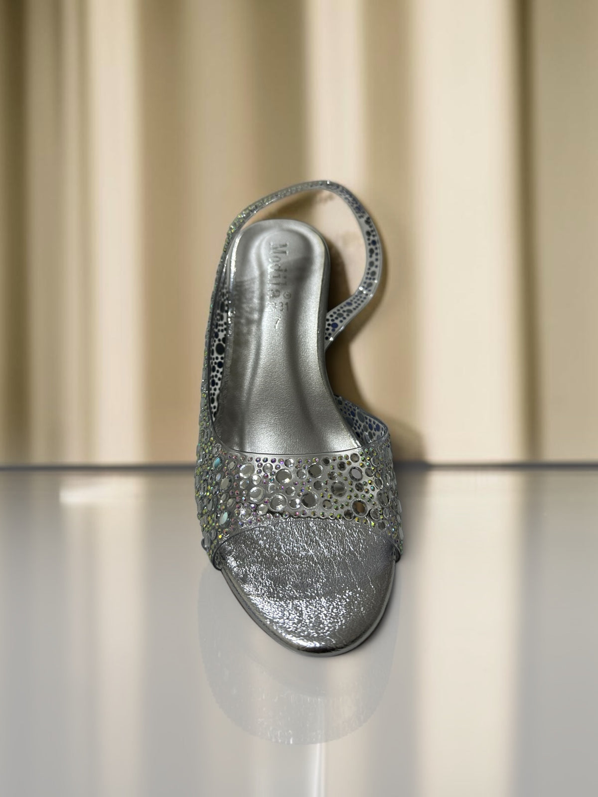Block Heels Diamondies Sandal