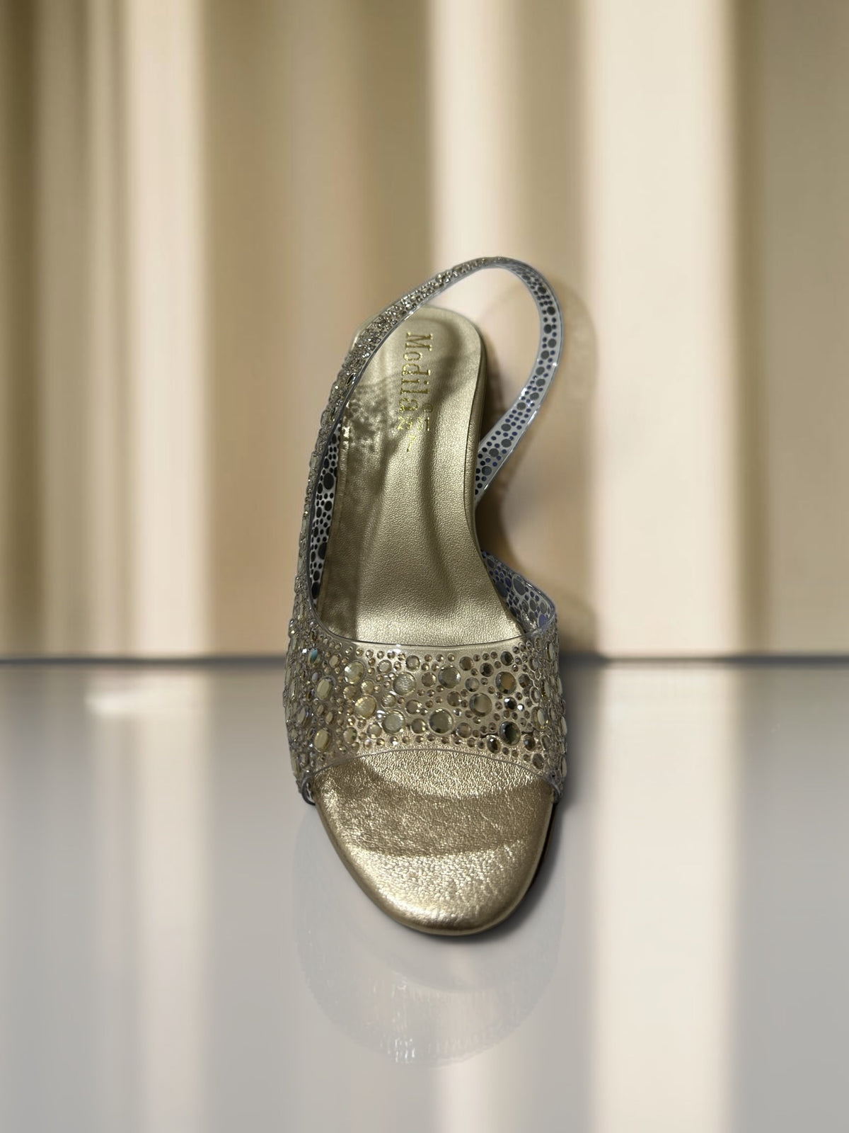 Block Heels Diamondies Sandal