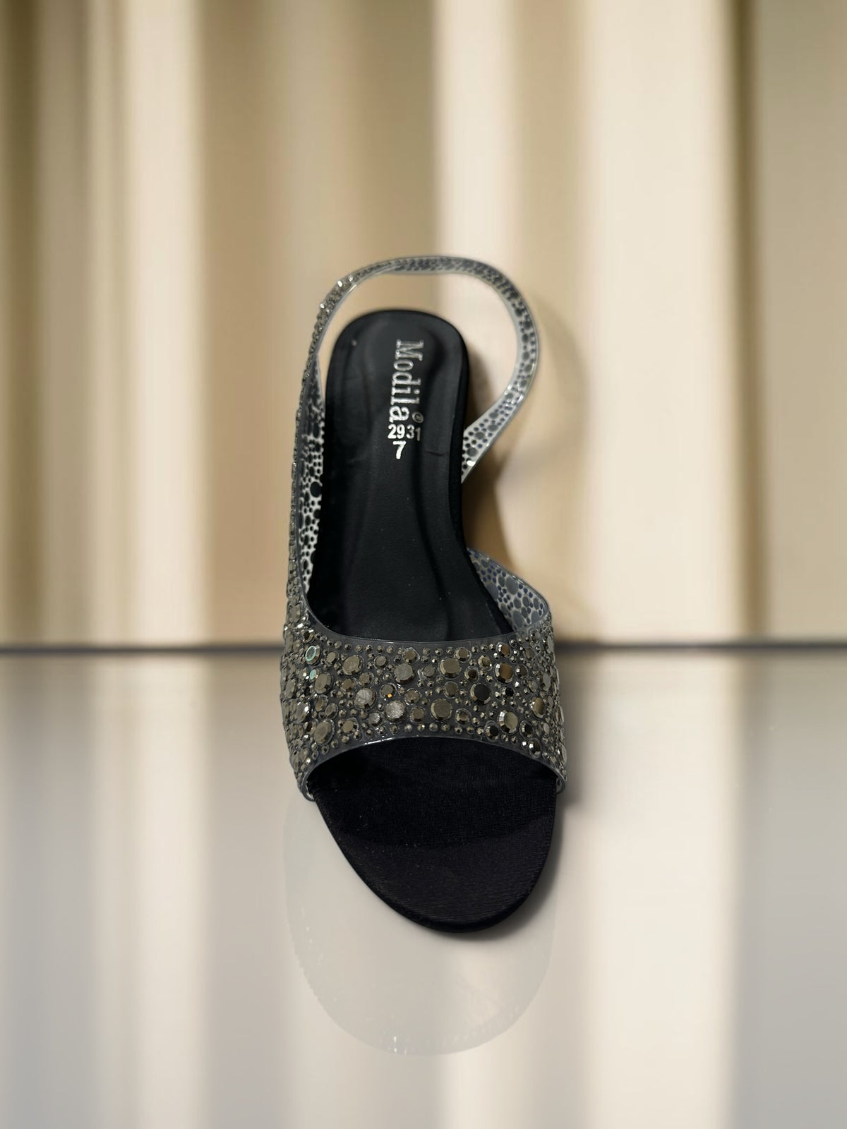 Block Heels Diamondies Sandal