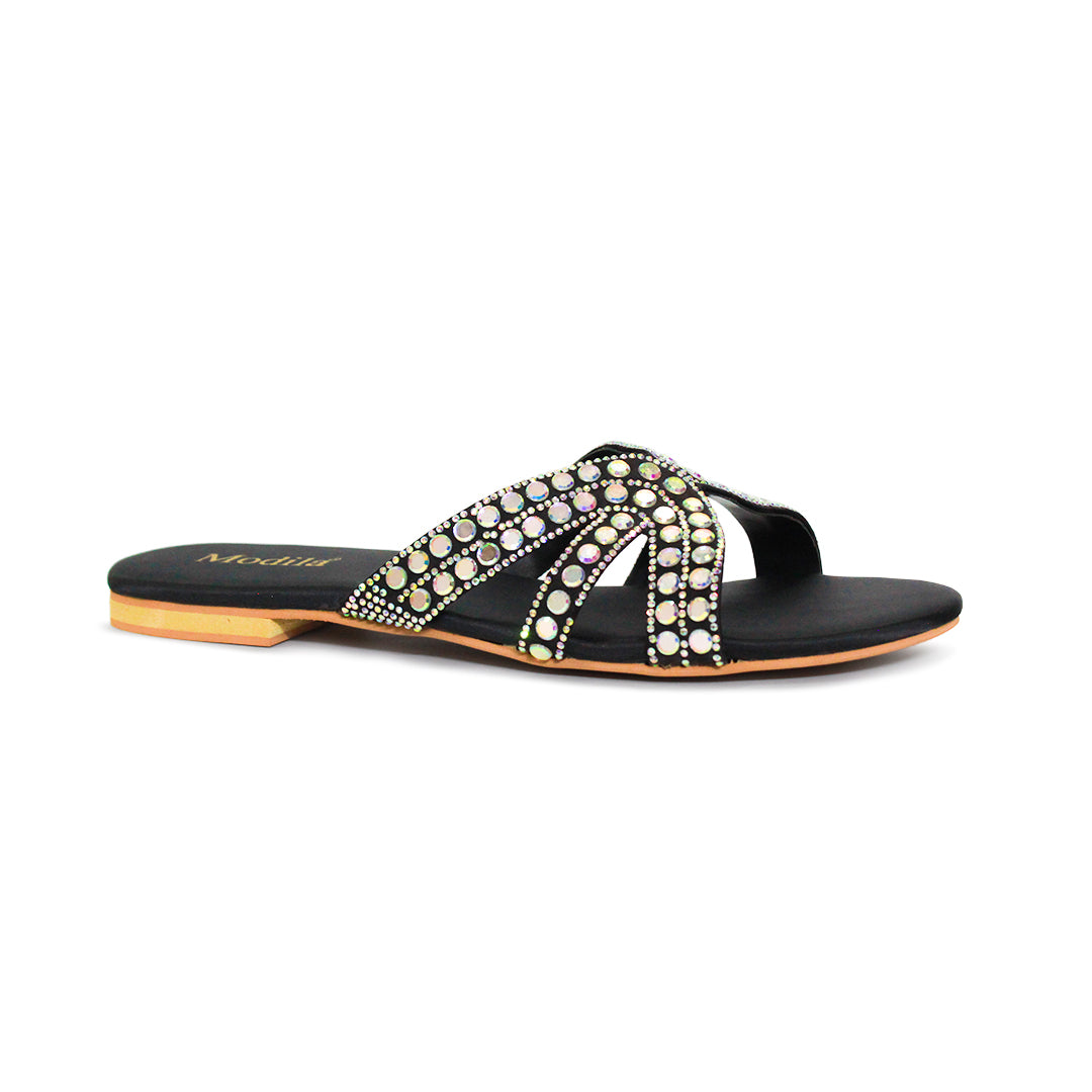 Embellished Flat Sandals