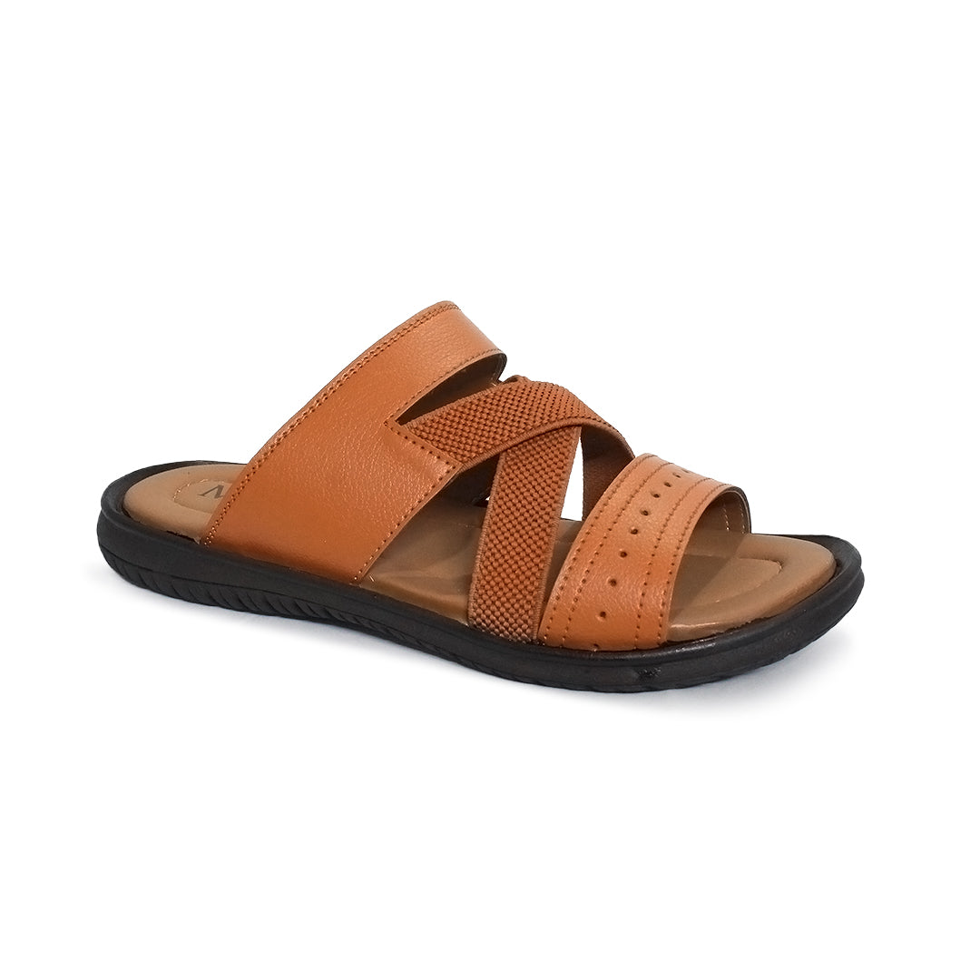 Men’s Cross Strap Comfort Slippers