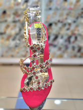 Pazeb heel bridal sandal