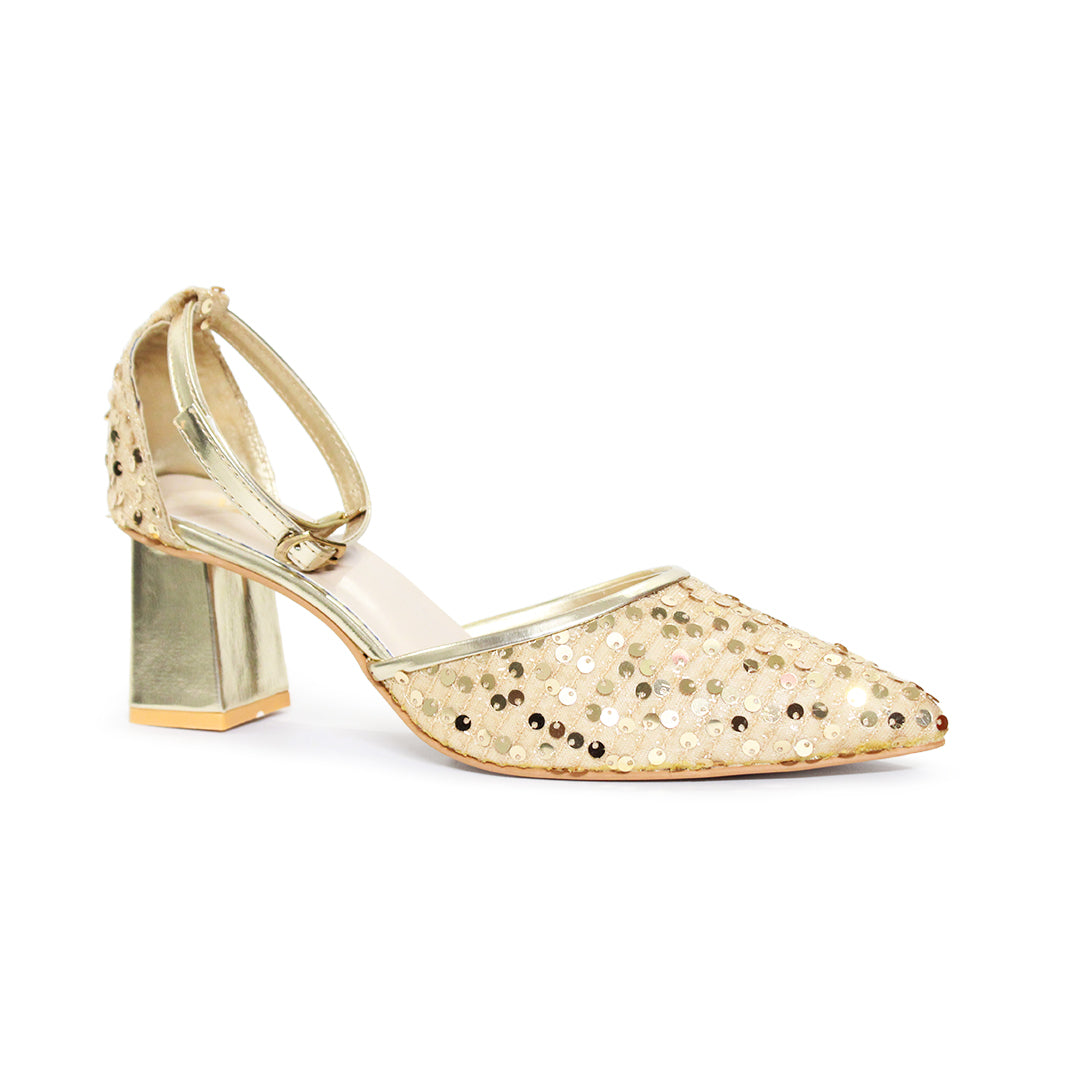 Women’s Sequins Pointed Toe Heel