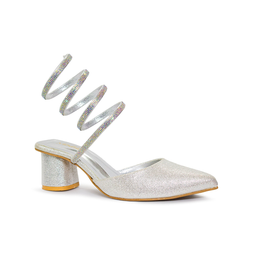 Women’s Spiral Strap Block Heel